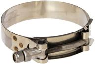 hps stainless steel t-bolt hose clamp - size #68, suitable for 2.75-inch id hose, range: 3.00 to 3.31 inches logo