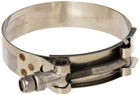 img 1 attached to HPS Stainless Steel T-Bolt Hose Clamp - Size #68, suitable for 2.75-inch ID hose, Range: 3.00 to 3.31 inches