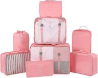 belsmi set packing cubes shoe travel accessories logo