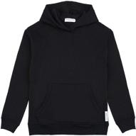 👕 americloud sweatshirt: stylish athletic brushed pullover for boys' clothing - fashion hoodies & sweatshirts logo