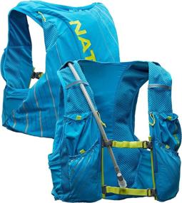 img 4 attached to Nathan Pinnacle 12L Hydration Pack Running Vest with 1.6L Water Bladder - Ideal for Runs, Hiking, Cycling, and More!