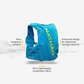 img 1 attached to Nathan Pinnacle 12L Hydration Pack Running Vest with 1.6L Water Bladder - Ideal for Runs, Hiking, Cycling, and More!