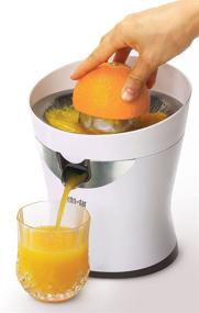 img 1 attached to Tribest CitriStar CS-1000 Electric Citrus Juicer with Stainless Steel Spout and Strainer