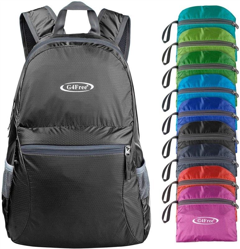 g4free lightweight packable backpack resistant 로고