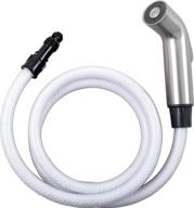 🔧 enhance your kitchen with the delta rp60097ss spray hose and diverter assembly, stainless логотип