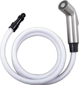 img 1 attached to 🔧 Enhance Your Kitchen with the Delta RP60097SS Spray Hose and Diverter Assembly, Stainless