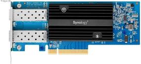 img 1 attached to 💨 Чёрный сетевой адаптер Synology E10G21-F2 10Gb Ethernet с 2 портами SFP+