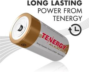 img 3 attached to 🔋 Аккумулятор Tenergy 1,5V D щелочной LR20 - длительная мощность для часов, пультов, игрушек и электронных устройств (12 штук)