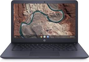 img 4 attached to Ноутбук HP Chromebook 14 дюймов с полноэкранным дисплеем Full HD, процессором AMD Dual-Core A4-9120, 4 ГБ ОЗУ, 32 ГБ памяти, операционной системой Chrome OS (14-db0080nr, черный цвет чернила)