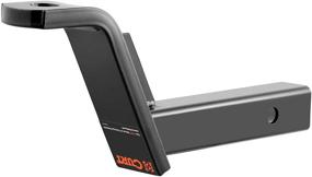 img 3 attached to 🚚 CURT 45080 Class 3 Trailer Hitch Ball Mount, 2-Inch Receiver, 7,500 lbs, 1-Inch Hole, 6-Inch Drop