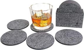 img 4 attached to 🍻 Summit One Premium Absorbent Coasters: Classy Protection for Your Surfaces