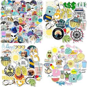 img 4 attached to Stickers Laptop Bottle Sticker Waterproof Scrapbooking & Stamping in Scrapbooking Embellishments