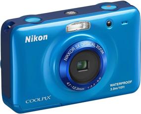 img 2 attached to Nikon COOLPIX S30: 10.1 MP Blue Digital Camera with 3x Zoom, 2.7-inch LCD
