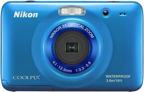 img 4 attached to Nikon COOLPIX S30: 10.1 MP Blue Digital Camera with 3x Zoom, 2.7-inch LCD