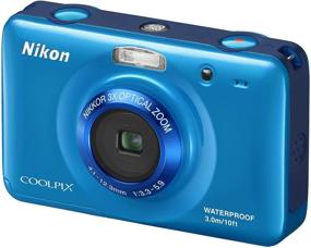 img 3 attached to Nikon COOLPIX S30: 10.1 MP Blue Digital Camera with 3x Zoom, 2.7-inch LCD