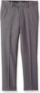 isaac mizrahi slim fit wool pants for boys logo