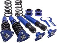 maxpeedingrods coilovers struts for mazda 3 bk bl 2004-2013 - blue | adjustable height kits logo