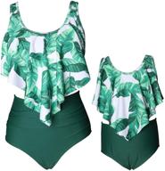 👙 mommy and me matching family two piece bikini set - baby girls swimsuits and bathing suits logo