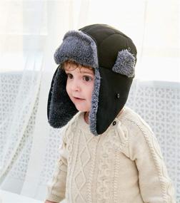 img 2 attached to 👦 Boys' Accessories: Home Prefer Earflap Weather Trapper