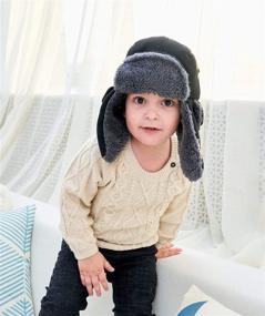 img 1 attached to 👦 Boys' Accessories: Home Prefer Earflap Weather Trapper