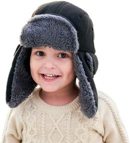 img 4 attached to 👦 Boys' Accessories: Home Prefer Earflap Weather Trapper