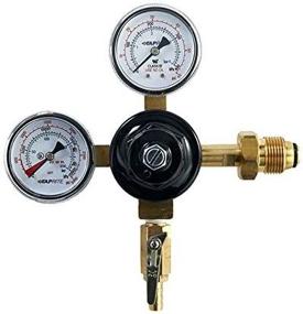 img 3 attached to 🍺 Enhance Beverage Service with Taprite Dual Gauge Nitrogen Regulator for CGA 580 Valve