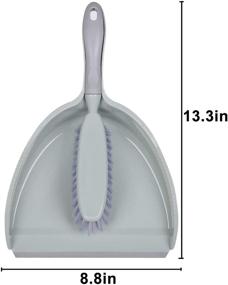 img 3 attached to Whisk Broom Dustpan Portable Keyboard