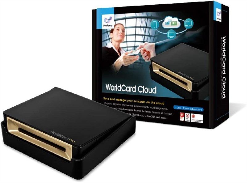 penpower worldcard business smartphone contacts 로고