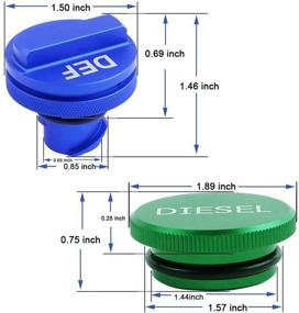 img 2 attached to Magnetic Diesel Aluminum Accessories 2013 2019