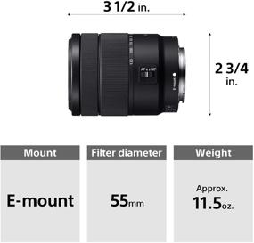 img 1 attached to 📷 Sony APS-C E-Mount Zoom Lens 18-135mm F3.5-5.6 OSS