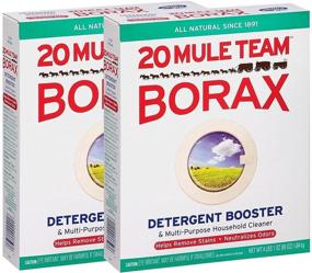 img 3 attached to Powerful 20 Mule Team Borax 💪 Natural Laundry Booster: 2-Pack, 65 Ounce Each!