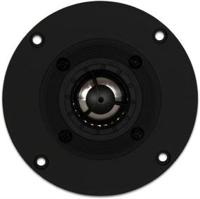 img 2 attached to 🔊 Goldwood Sound GT-324: Powerful 120W 8ohm Titanium Dome Speaker Tweeter in Sleek Black Design