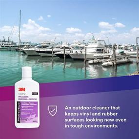 img 2 attached to 🚤 3M 09023 Marine Vinyl Cleaner, Conditioner, &amp; Protector: Trusted 8.45 fl oz Solution for Boat Vinyl Care