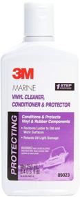 img 4 attached to 🚤 3M 09023 Marine Vinyl Cleaner, Conditioner, &amp; Protector: Trusted 8.45 fl oz Solution for Boat Vinyl Care