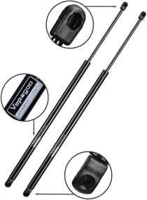 img 3 attached to Pair of Gas Charged Rear Hatch Trunk Lift Supports for Chrysler Town &amp; Country 2008-2012 and Dodge Grand Caravan 2008-2012