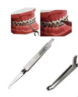 🔧 artman brand orthodontic instrument: bracket self holder tweezer - optimized for orthodontic bracket placement logo