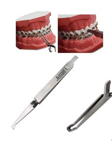 img 4 attached to 🔧 Инструмент для ортодонтической терапии бренда ARTMAN: щипцы для самозажима брекетов - оптимизированы для установки ортодонтических брекетов.