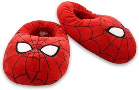 img 4 attached to Marvel Avengers Spider Man Mooshy Slippers