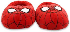 img 2 attached to Marvel Avengers Spider Man Mooshy Slippers