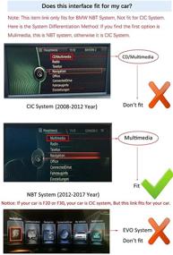 img 3 attached to Усовершенствуйте свой автомобиль BMW 5 и 7 серии с помощью набора для безпроводной установки Carplay и Android Auto: NBT система для моделей F10, F11, F07 GT, F01, F02, F03, F04, годы выпуска 2013-2016.
