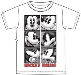 img 2 attached to 🐭 Футболка Disney Mickey Mouse Attitude для мальчиков белого цвета: Раскройте всю магию с этим символичным футболкой.