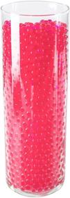 img 2 attached to 💧 1lb Bag of Pink Water Gel Pearls Beads - Home Decor, Wedding Centerpieces, Vase Filler, Plant Décor, Toys, Education - Makes 12 Gallons