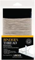 🧵 beige lineco binding thread - 50 yd. length logo