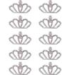 crystal rhinestone embellishments pendant decoration logo