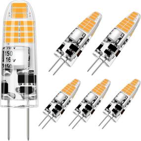 img 4 attached to 💡 AGOTD White Halogen Replacement Bulbs - 6 Pack