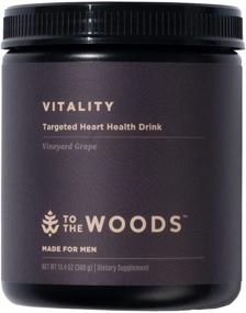 img 4 attached to 🍇 Vineyard Grape Vitality Drink - Enhanced Heart Health Formula, Nitric Oxide Boost, Optimized Blood Pressure, Cardiovascular Support for Men - Anti-Inflammatory, Performance Enhancer