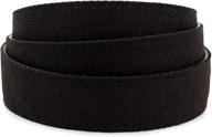 👔 black canvas men's accessories for belts - anson belt buckle collection logo