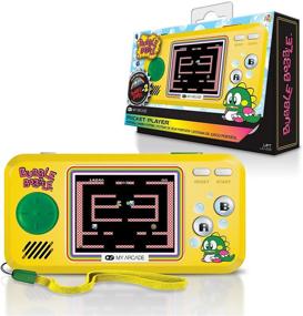 img 4 attached to 🎮 My Arcade Pocket Player Handheld Game Console: Bubble Bobble 1 &amp; 2, Rainbow Islands – 3 Built-In Games, Collectible, Full Color Display, Speaker, Volume Controls, Headphone Jack, Battery/Micro USB