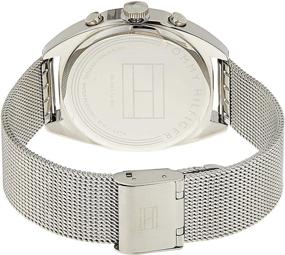 img 3 attached to Sleek and Elegant: Tommy Hilfiger Women's 1781628 Sophisticated Sport Silver-Tone Stainless Steel Watch – Timeless Style and Flawless Precision