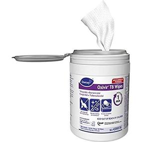 img 2 attached to 🧼 Diversey™ Oxivir Tb Wipes, Characteristic Scent, 6" x 7", 160 Per Pack, Case Of 12 - Effective Disinfectant Wipes for a Variety of Surfaces